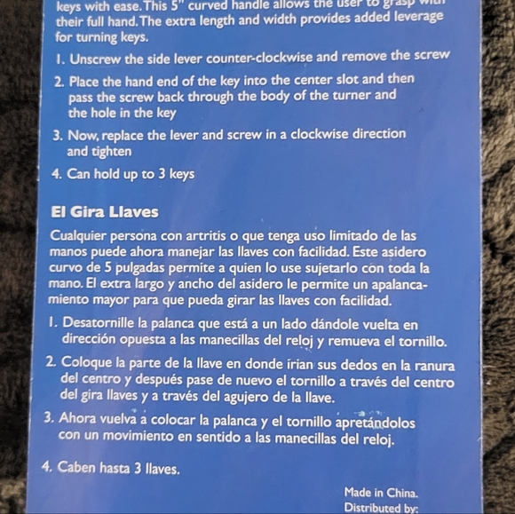 Invacare Key Turner - Picture 2 of 4